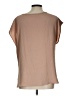 Kaileigh Tan Short Sleeve Top Size L - photo 2
