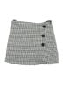 2Bella Houndstooth Gray White Skort Size S - photo 1