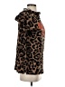 Main Strip Animal Print Brown Pullover Sweater Size S - photo 4