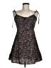 Unbranded 100% Polyester Floral Black Casual Dress Size M - photo 1