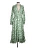 Current Air 100% Polyester Green Cocktail Dress Size M - photo 1