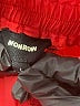 Monrow Solid Red Shorts Size L - photo 3
