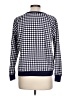 Draper James 100% Cotton Checkered-gingham Blue Pullover Sweater Size L - photo 2