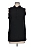 Unbranded 100% Polyester Black Sleeveless Blouse Size L - photo 1