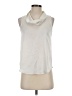 Ann Taylor 100% Polyester Ivory Sleeveless Blouse Size XS - photo 1