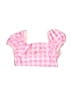 Barbie Pink Short Sleeve Blouse Size 5T - photo 1