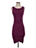 Leith Solid Burgundy Cocktail Dress Size XS - photo 1