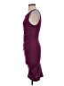 Leith Solid Burgundy Cocktail Dress Size XS - photo 5