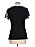 Unbranded 100% Nylon Black Short Sleeve Top Size L - photo 2