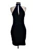 Mango Solid Blue Cocktail Dress Size 6 - photo 2