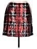 Tuckernuck 100% Polyester Tweed Red Casual Skirt Size 10 - photo 1