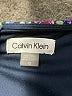 Calvin Klein 100% Polyester Paisley Blue Casual Dress Size 10 - photo 7