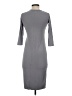 Assorted Brands Solid Gray Casual Dress Size XS - photo 2