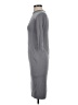 Assorted Brands Solid Gray Casual Dress Size XS - photo 5