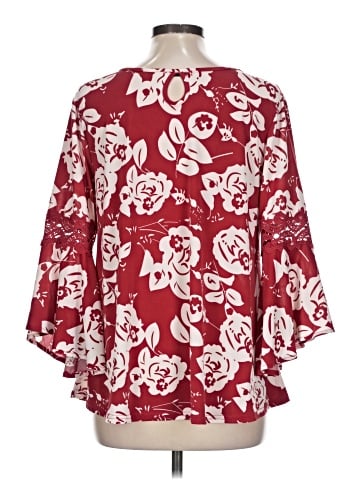 Jon & Anna 3/4 Sleeve Blouse (view 2)