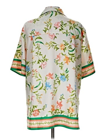 WAYF Short Sleeve Blouse (view 2)