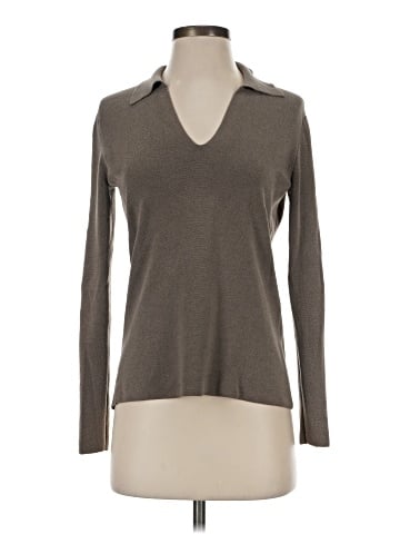 Neiman Marcus Silk Pullover Sweater (view 1)
