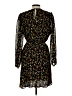 Sugar Lips 100% Polyester Print Black Cocktail Dress Size L - photo 2