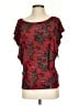 Free People Red Short Sleeve Top Size XS - photo 1