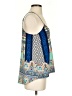 Abbeline 100% Polyester Blue Sleeveless Blouse Size S - photo 4