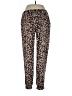 Ekouaer Animal Print Brown Casual Pants Size L - photo 1