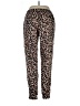 Ekouaer Animal Print Brown Casual Pants Size L - photo 2