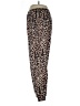 Ekouaer Animal Print Brown Casual Pants Size L - photo 5