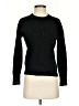 Madewell 100% Cashmere Metallic Black Cashmere Pullover Sweater Size S - photo 1