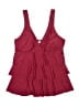 Assorted Brands 100% Polyester Burgundy Swimsuit Top Size 10 - photo 1