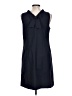 Talbots Solid Blue Casual Dress Size 12 - photo 2