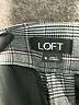 Ann Taylor LOFT Plaid Gray Dress Pants Size 6 - photo 7