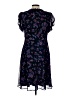 Calvin Klein 100% Polyester Paisley Blue Casual Dress Size 10 - photo 2