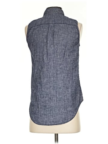 Theory Sleeveless Button-Down Shirt (view 2)