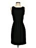 J.Crew 100% Polyester Solid Black Casual Dress Size 00 - photo 1