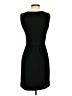 J.Crew 100% Polyester Solid Black Casual Dress Size 00 - photo 2