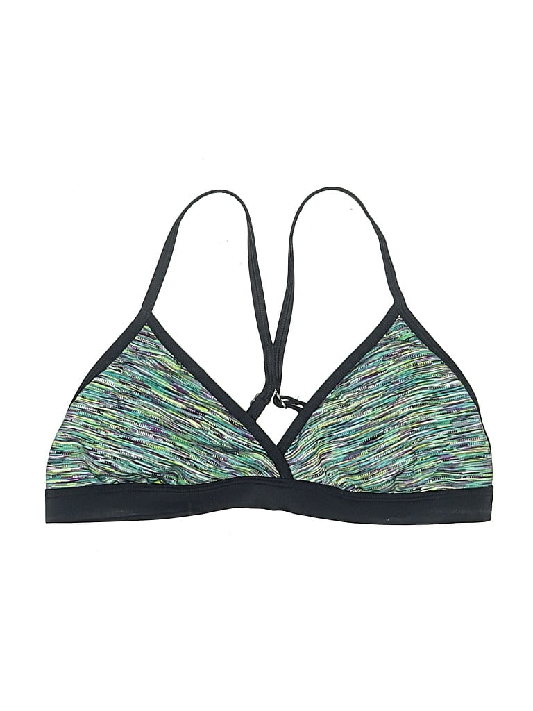 Pre-owned Athleta Swimsuit Top Green Swimwear