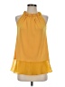 Ellen Tracy Yellow Sleeveless Blouse Size S - photo 1