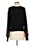 Listicle Floral Black Pullover Sweater Size XS - photo 1