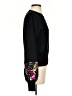 Listicle Floral Black Pullover Sweater Size XS - photo 4