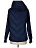 BCBGMAXAZRIA 100% Polyester Solid Blue Jacket Size M - photo 2