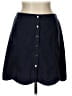 Blue Rain 100% Polyester Solid Blue Casual Skirt Size L - photo 1