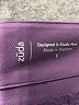 Zuda 100% Recycled Polyester Solid Purple Active Pants Size L - photo 4