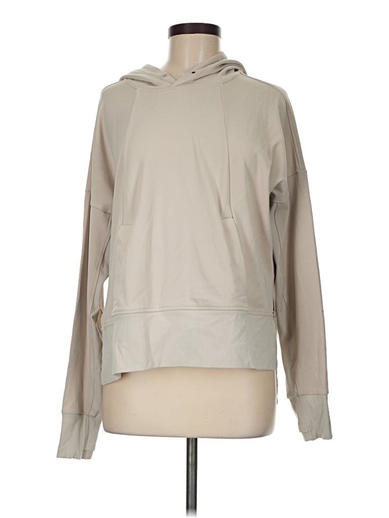 Pre-owned Athleta Sweatshirt In Tan