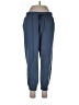 Nike Solid Blue Track Pants Size L - photo 1