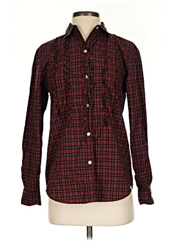 Lauren by Ralph Lauren Long Sleeve Button-Down Shirt (view 1)