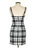 Sunset & Spring Plaid White Casual Dress Size S - photo 2