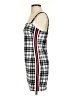 Sunset & Spring Plaid White Casual Dress Size S - photo 5