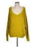Bibi Yellow Pullover Sweater Size L - photo 1