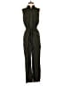 Max Studio Solid Green Jumpsuit Size S - photo 1