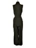Max Studio Solid Green Jumpsuit Size S - photo 2